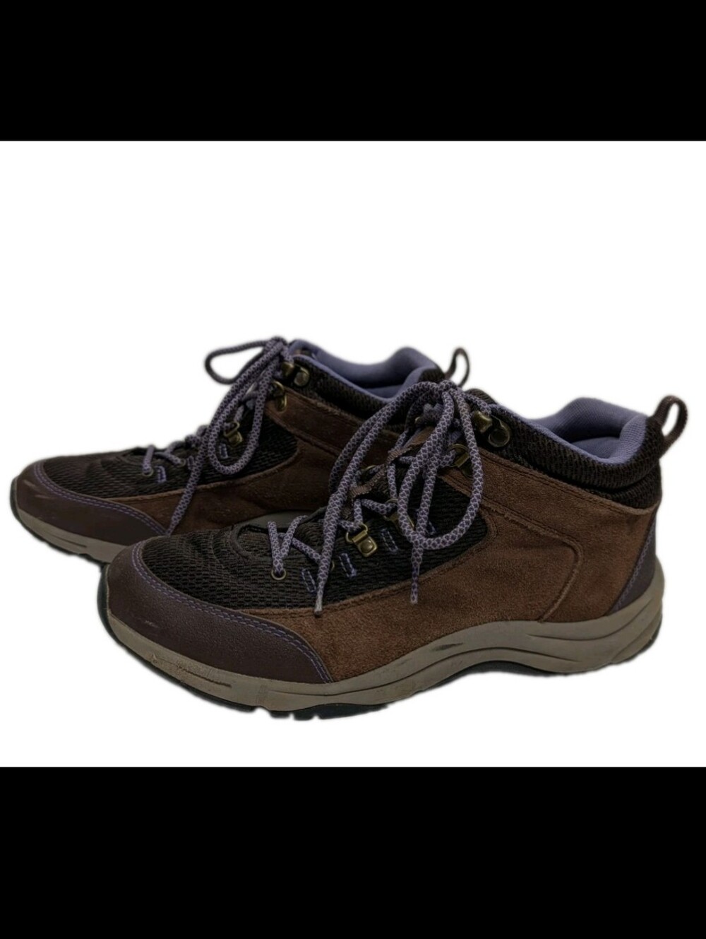 Vionic Cypress Hiking Boots Shoes Womens 9.5 Outdoor Rugged
